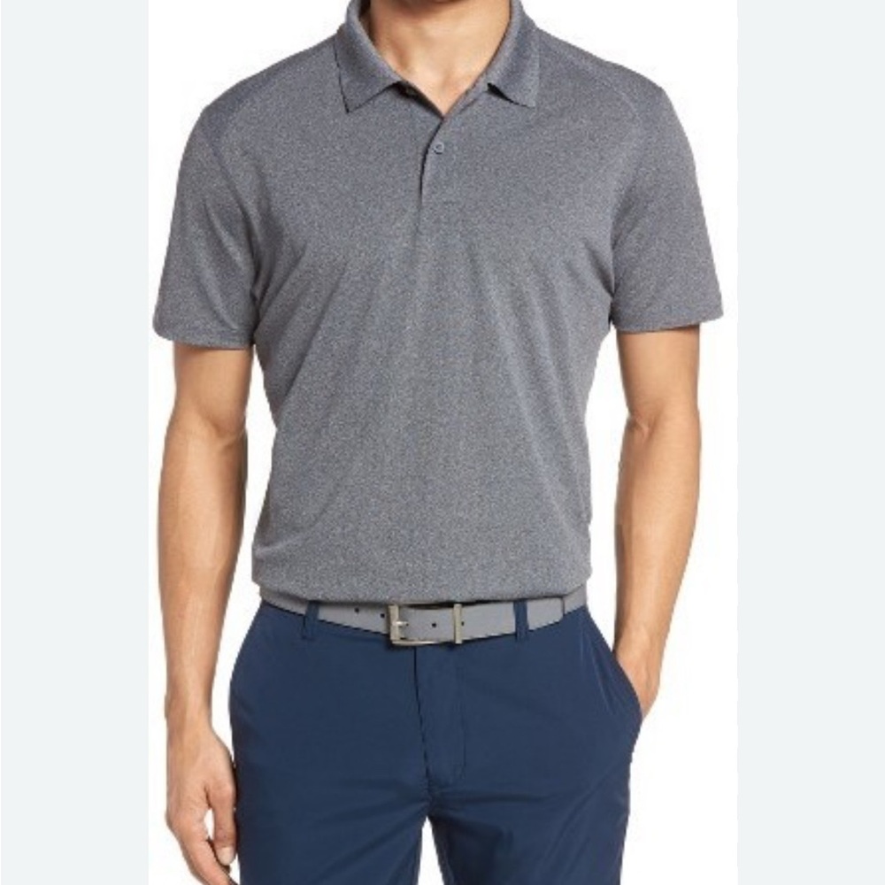 Bonobos Gray Golf M Flex Polo Shirt Slim Fit S